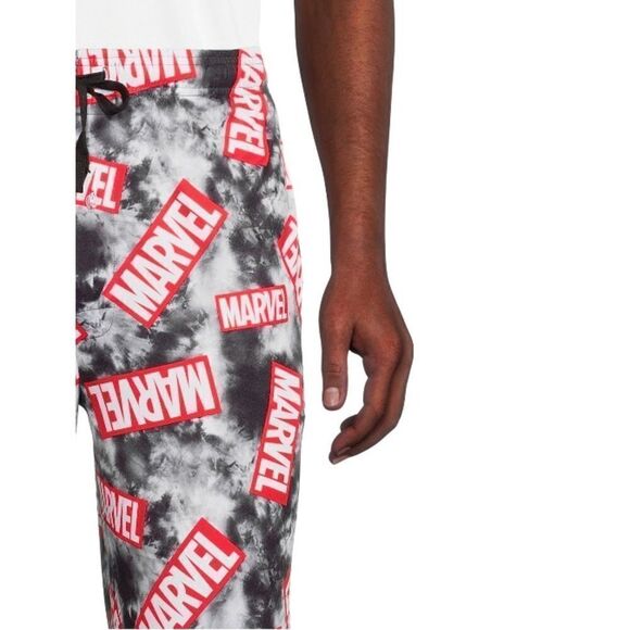 Men’s Marvel Graphic Print Lightweight Sleep Lounge Pajama Pants Size 2X - Picture 6 of 6